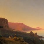 Everning in Crimea. Yalta. 1848