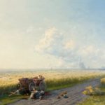 At Harvest Time in Ukraine. 1897