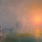 Christ on the Banks of the Lake Gallilee. 1890s