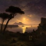 The Gulf of Naples on a Moonlit Night. 1842