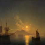 The Gulf of Naples at Night. 1850