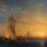 Reeds in the Dniepr near Aleshki. 1857