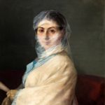 Portrait of Anna Nikitichna Aivazovskaya (1858-1944), the Painter’s Wife. 1882