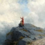 Dante and an Artist in the Mountains. 1883