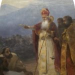 Grigory the Educator Consecrates the Place wherethe Echmiadzin Cathedral was Layed. 1892